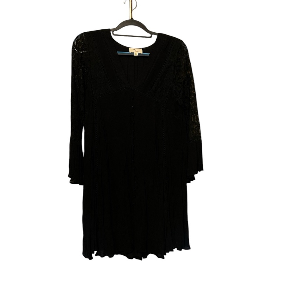 T2love Black Long Sleeve Dress